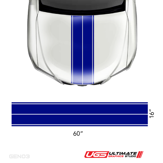 Hood Dual Stripe Set