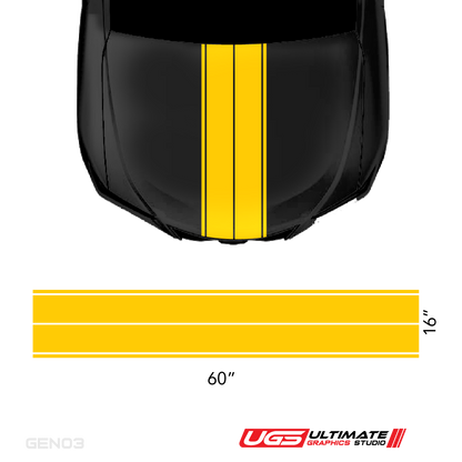 Hood Dual Stripe Set