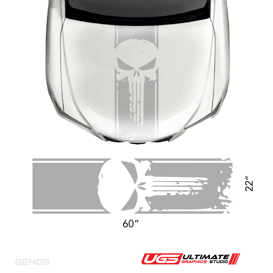 Hood Punisher Stripe