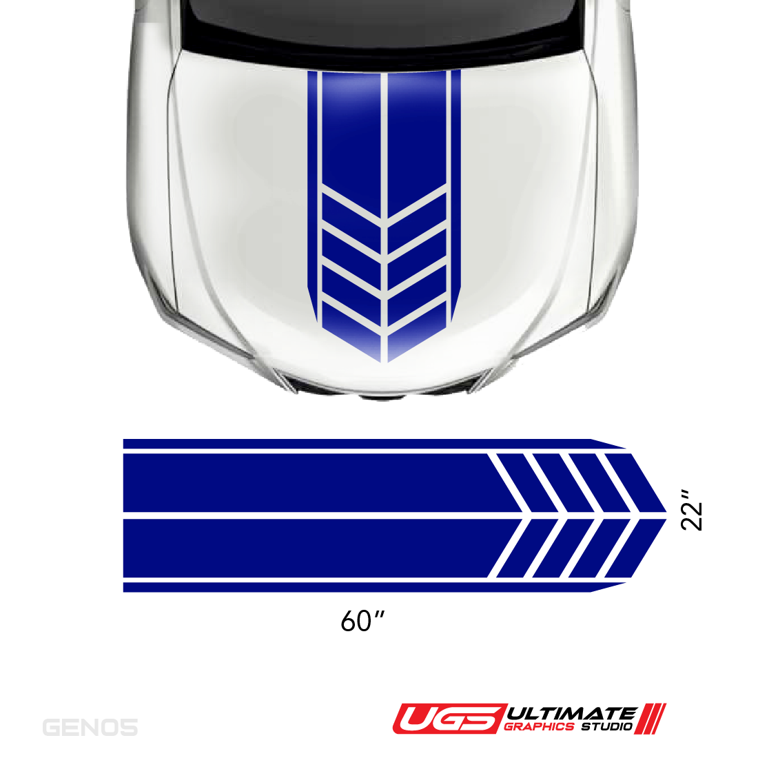 Hood Racing Stripe Graphic