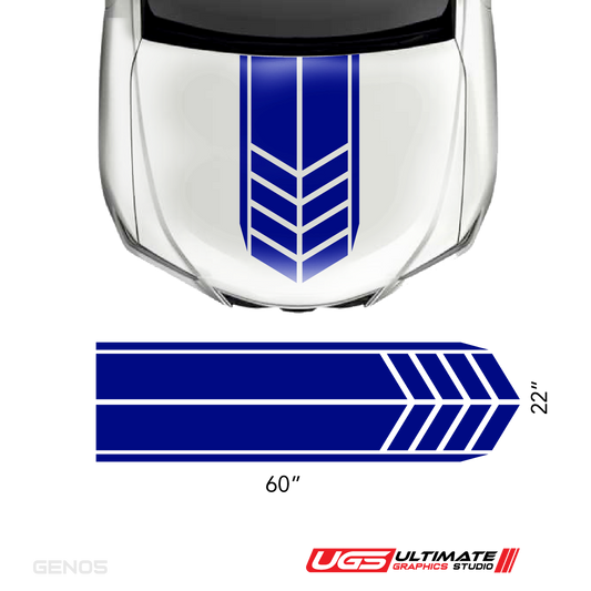 Hood Racing Stripe Graphic