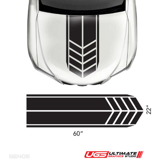 Hood Racing Stripe Graphic