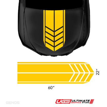 Hood Racing Stripe Graphic