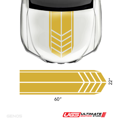 Hood Racing Stripe Graphic