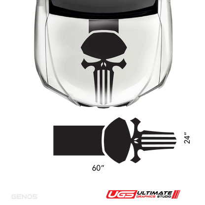 Hood Punisher Decal