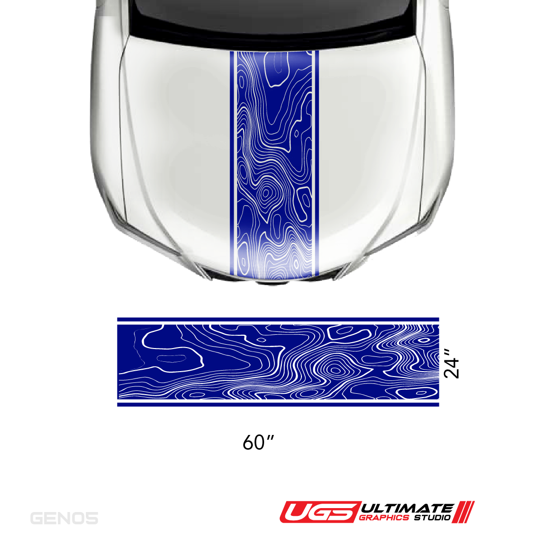 Hood Topography Graphic