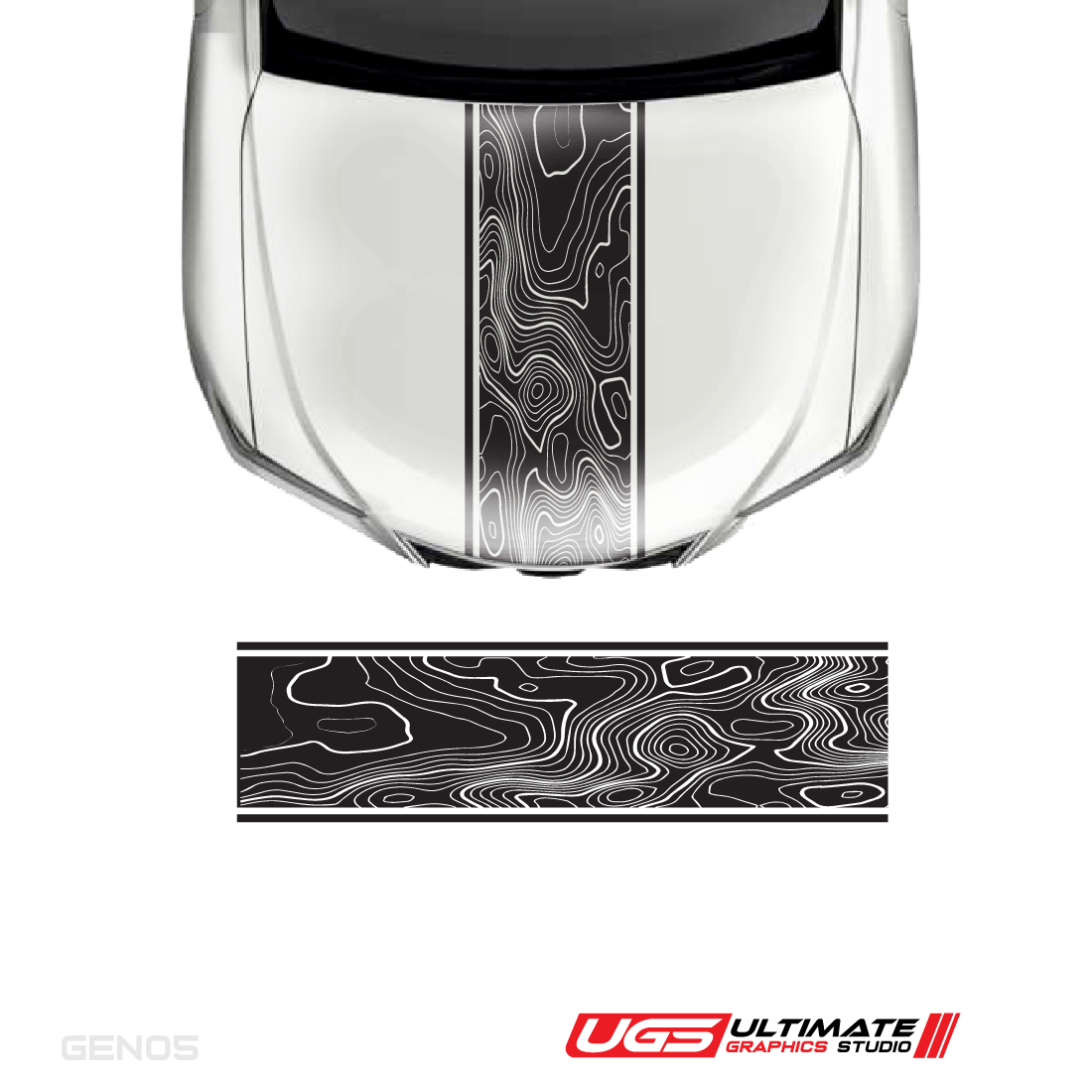 Hood Topography Graphic