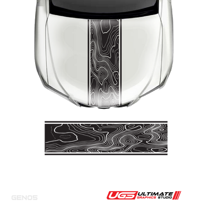 Hood Topography Graphic