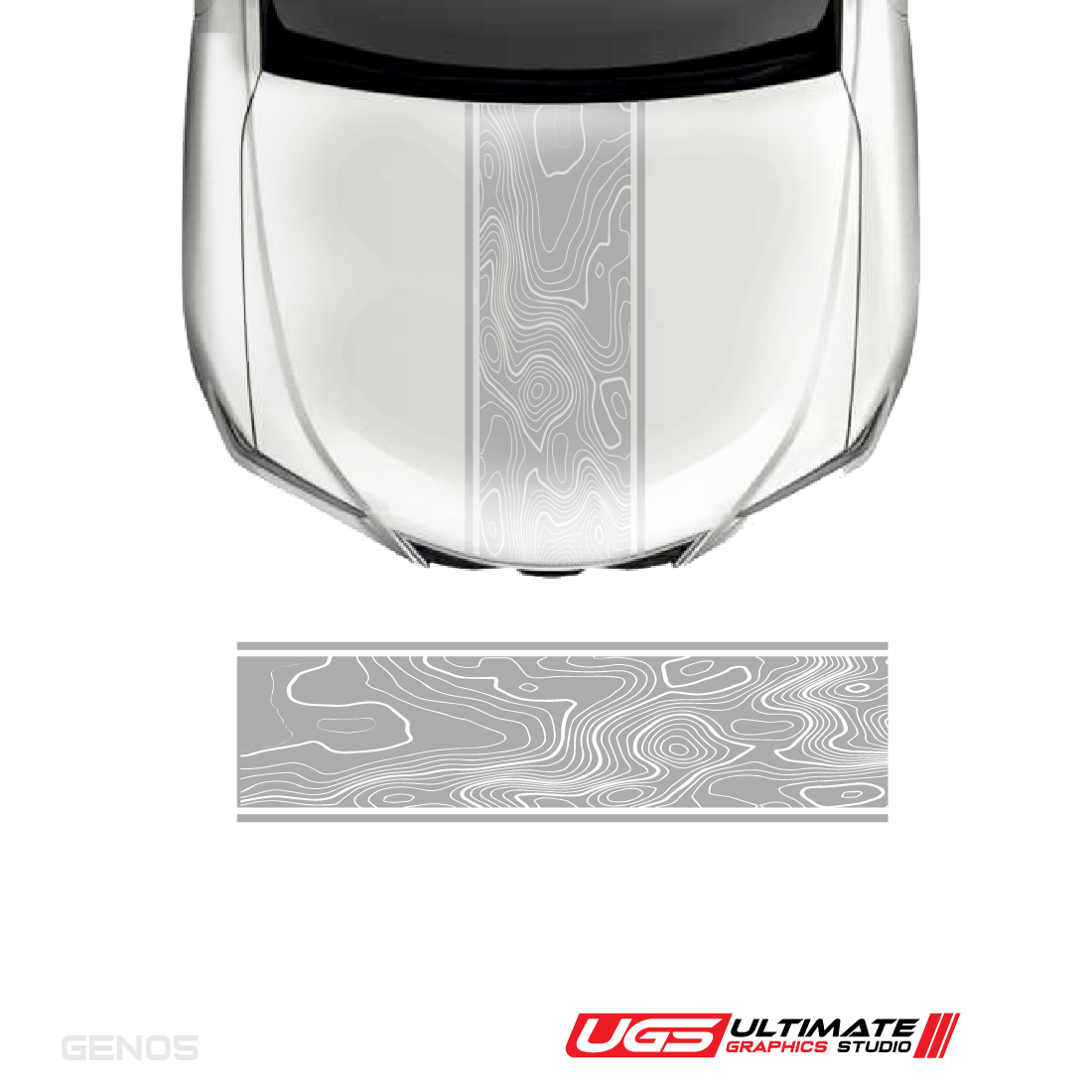 Hood Topography Graphic