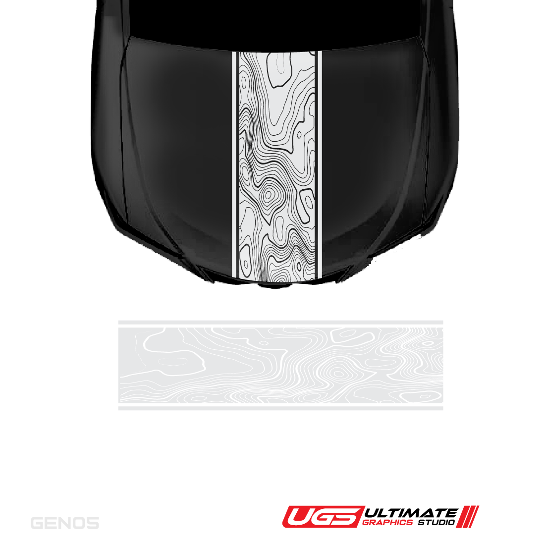 Hood Topography Graphic