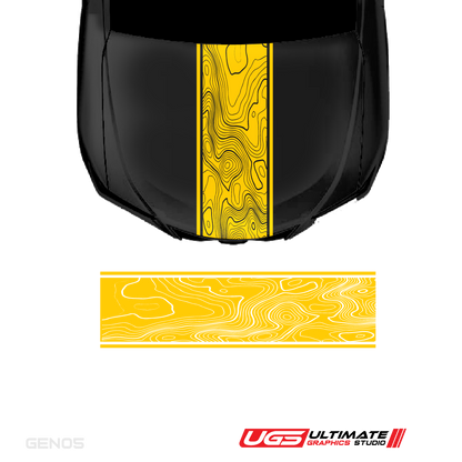 Hood Topography Graphic