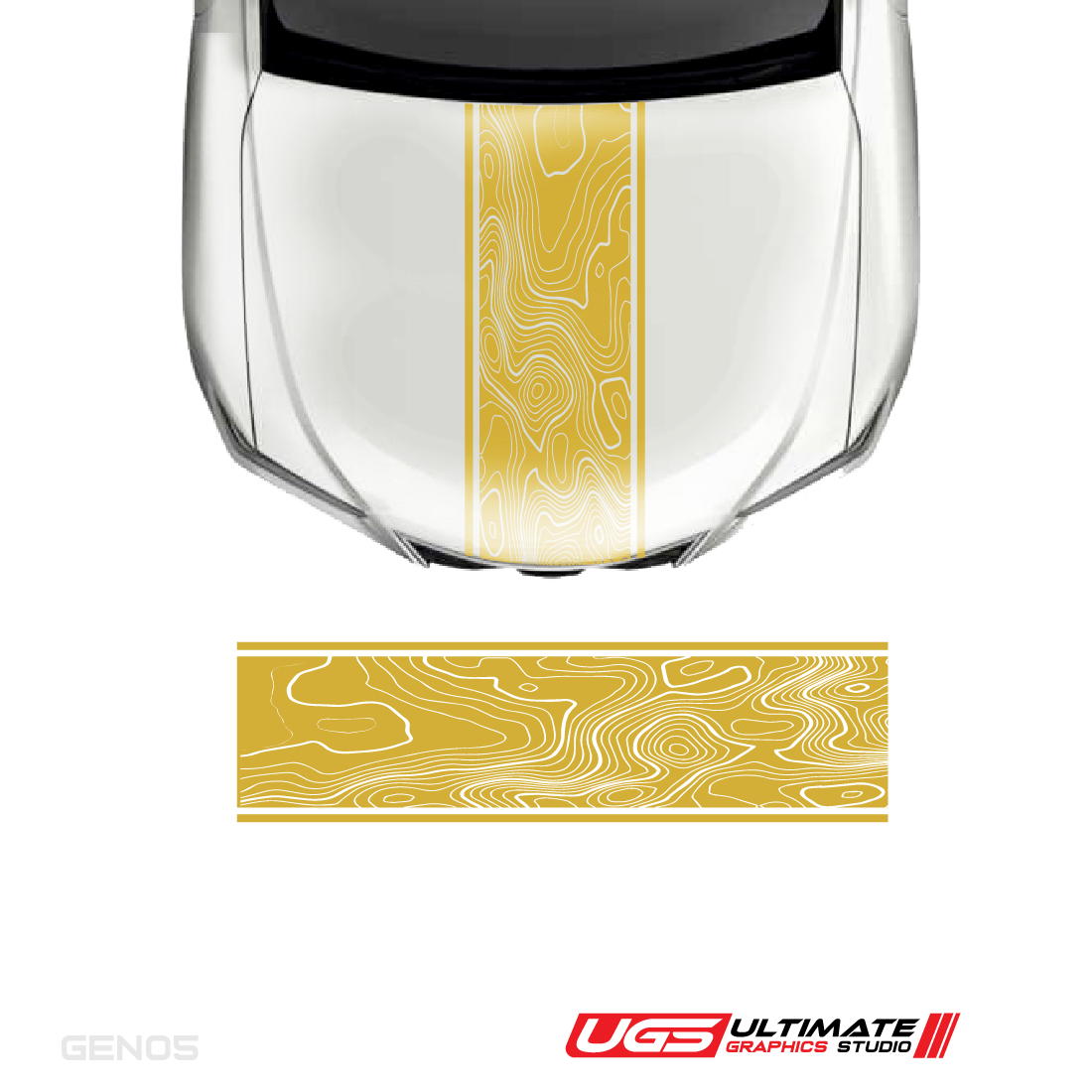 Hood Topography Graphic