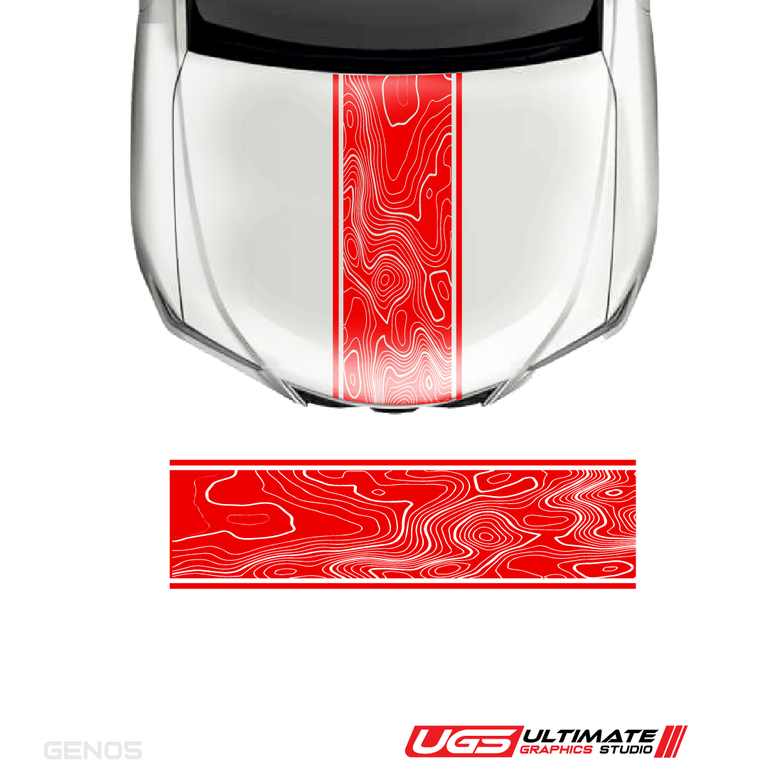 Hood Topography Graphic