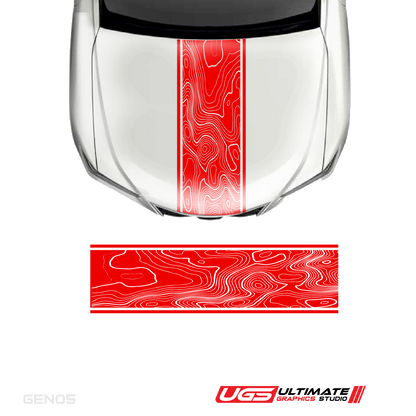 Hood Topography Graphic