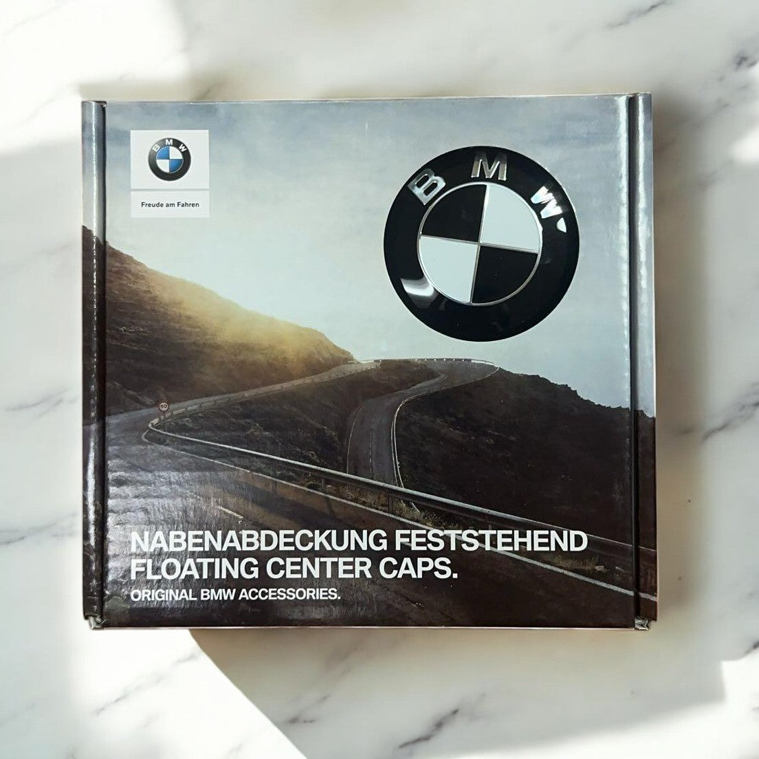 Genuine OEM BMW Floating Wheel Center Caps (Set of 4) - 5x120/ 5x112