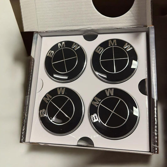 Genuine OEM BMW Floating Wheel Center Caps (Set of 4) - 5x120/ 5x112