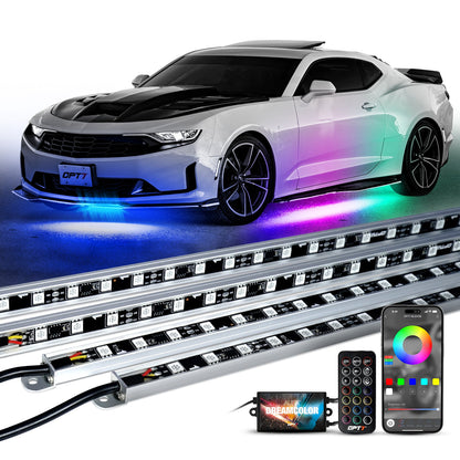 AURA LED Aluminum Underglow DreamColor Lighting Kit w-Remote