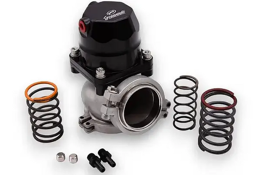 Granatelli 44mm Piston-Actuated External Turbo Wastegate with V-Band – 540261
