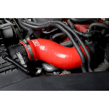 GrimmSpeed Post-MAF Hose Kit - Red - 2008-14 Subaru WRX, 2018-21 Subaru STI GRM125012