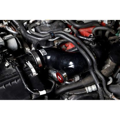 GrimmSpeed Post-MAF Hose Kit - Black - 2015-17 Subaru STI w/ OEM Sounds Generator Tube GRM125013