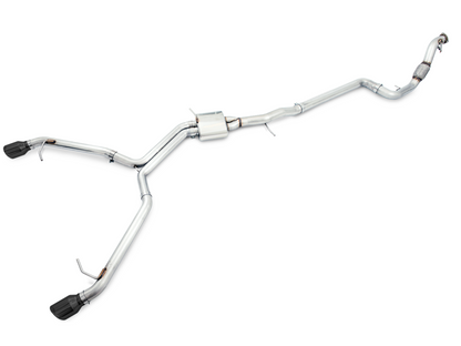 AWE Tuning Track Edition Exhaust for B9 A4, Dual Outlet - Diamond Black Tips (includes DP) 3020-33026