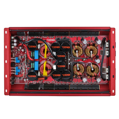 HOOLIGAN KO 1-Channel Amplifier with Voltmeter 5000 Watts Rms @ 1-Ohm Made In Korea