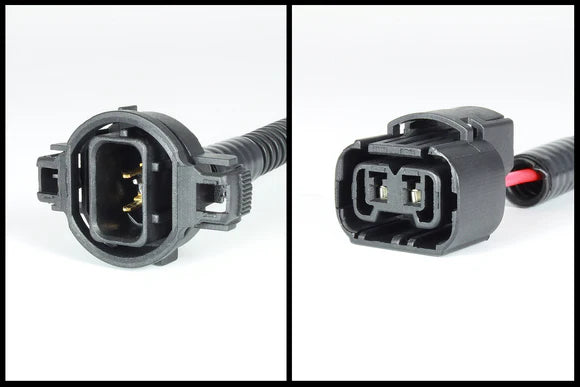 WIRING EXTENSION FOG LIGHT ADAPTERS - H16 SET - FITS 5202, 2504, 9009, PSX24W