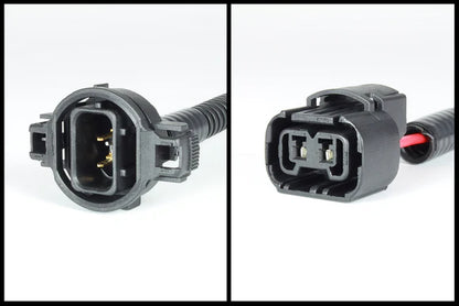WIRING EXTENSION FOG LIGHT ADAPTERS - H16 SET - FITS 5202, 2504, 9009, PSX24W