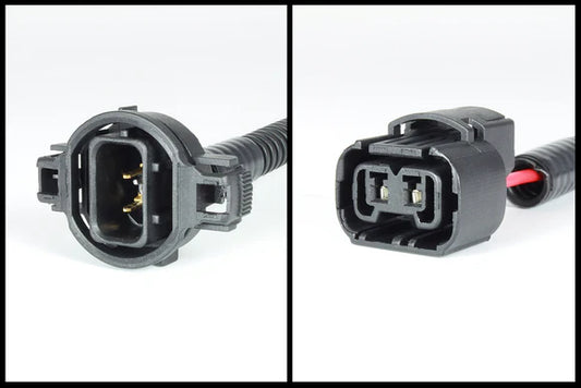 WIRING EXTENSION FOG LIGHT ADAPTERS - H16 SET - FITS 5202, 2504, 9009, PSX24W
