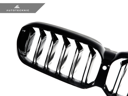 AutoTecknic Gloss Black Front Grille - F90 M5 LCI | G30 5-Series LCI