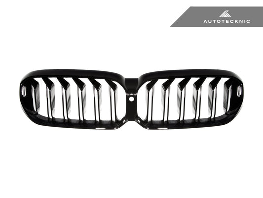 AutoTecknic Gloss Black Front Grille - BMW F90 M5 LCI | G30 5-Series LCI
