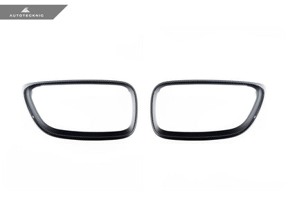 AutoTecknic Replacement Dry Carbon Grille Surround Set - BMW F87 M2