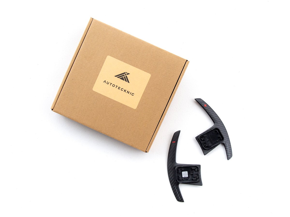 AutoTecknic Dry Carbon Battle Version Shift Paddles - G42 2-Series Coupe