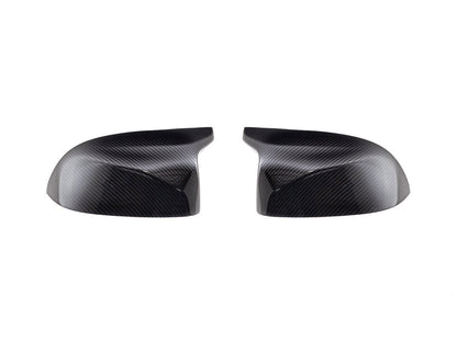 AutoTecknic Replacement Dry Carbon Mirror Covers - BMW G01 X3 M40i LCI | G02 X4 M40i LCI