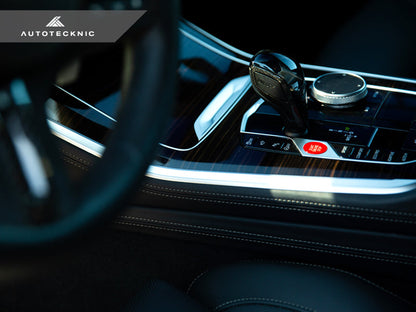 AutoTecknic Carbon Fiber Gear Selector Side Trims - F40 1-Series | F44 2-Series Gran Coupe