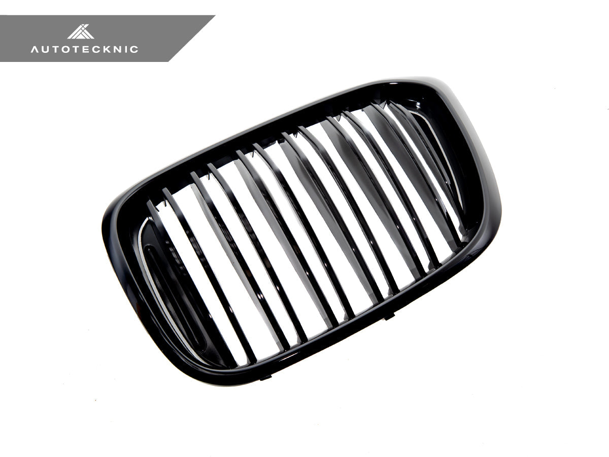 AutoTecknic Dual-Slats Gloss Black Front Grille Set - G01 X3 | G02 X4 Pre-LCI