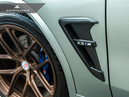 AutoTecknic Dry Carbon Fiber Fender Trim Set - F97 X3M | F98 X4M | G01 X3 | G02 X4
