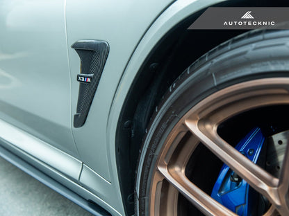 AutoTecknic Dry Carbon Fiber Fender Trim Set - F97 X3M | F98 X4M | G01 X3 | G02 X4