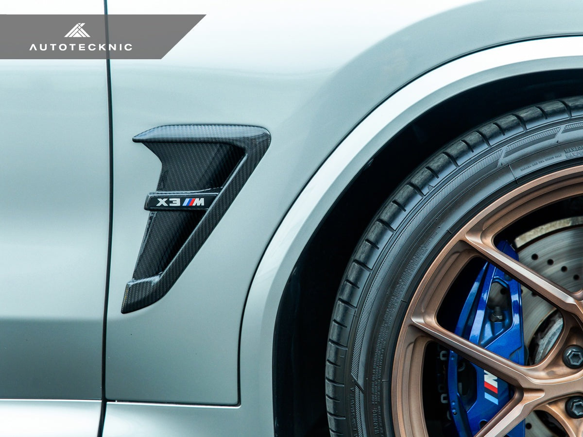 AutoTecknic Dry Carbon Fiber Fender Trim Set - F97 X3M | F98 X4M | G01 X3 | G02 X4