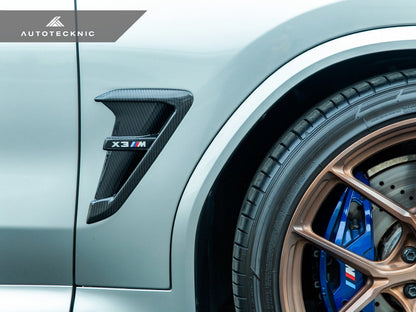 AutoTecknic Dry Carbon Fiber Fender Trim Set - F97 X3M | F98 X4M | G01 X3 | G02 X4
