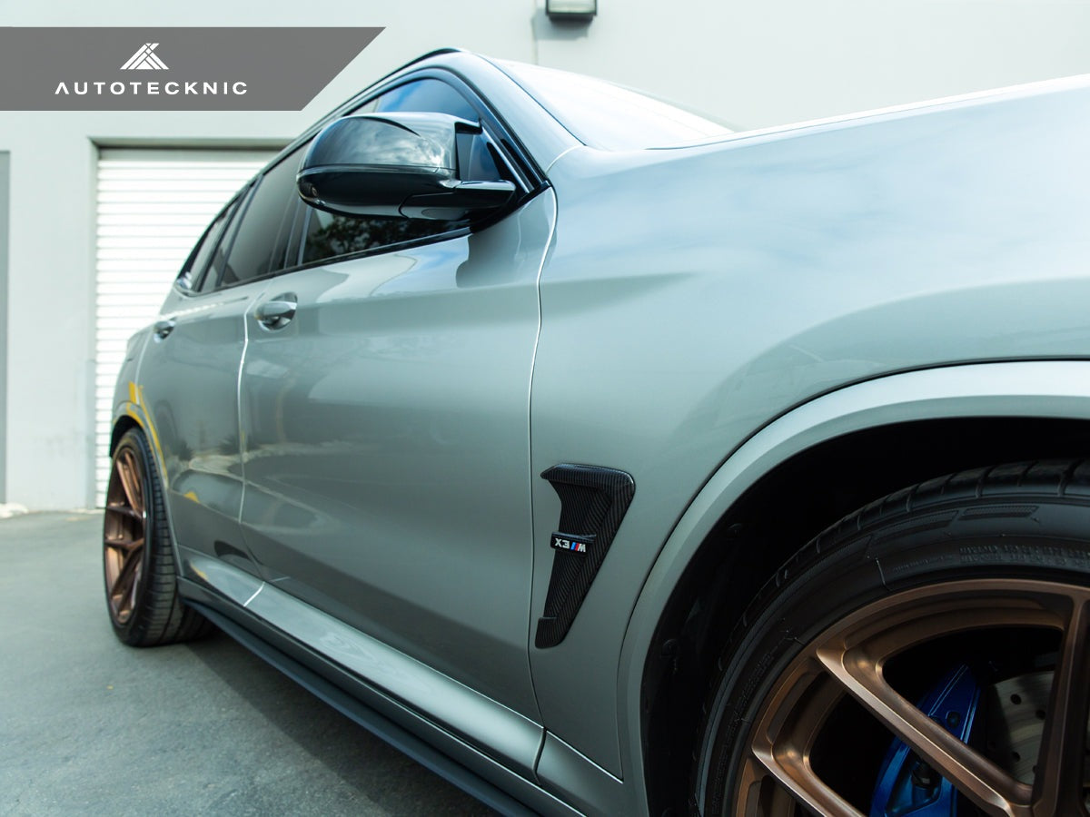 AutoTecknic Dry Carbon Fiber Fender Trim Set - F97 X3M | F98 X4M | G01 X3 | G02 X4