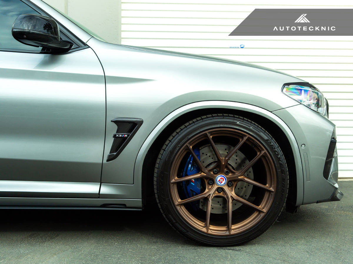 AutoTecknic Dry Carbon Fiber Fender Trim Set - F97 X3M | F98 X4M | G01 X3 | G02 X4