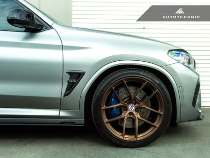 AutoTecknic Dry Carbon Fiber Fender Trim Set - F97 X3M | F98 X4M | G01 X3 | G02 X4