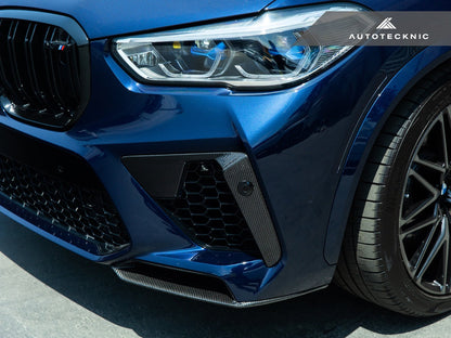 AutoTecknic Performance Dry Carbon Splitter Set - F95 X5M