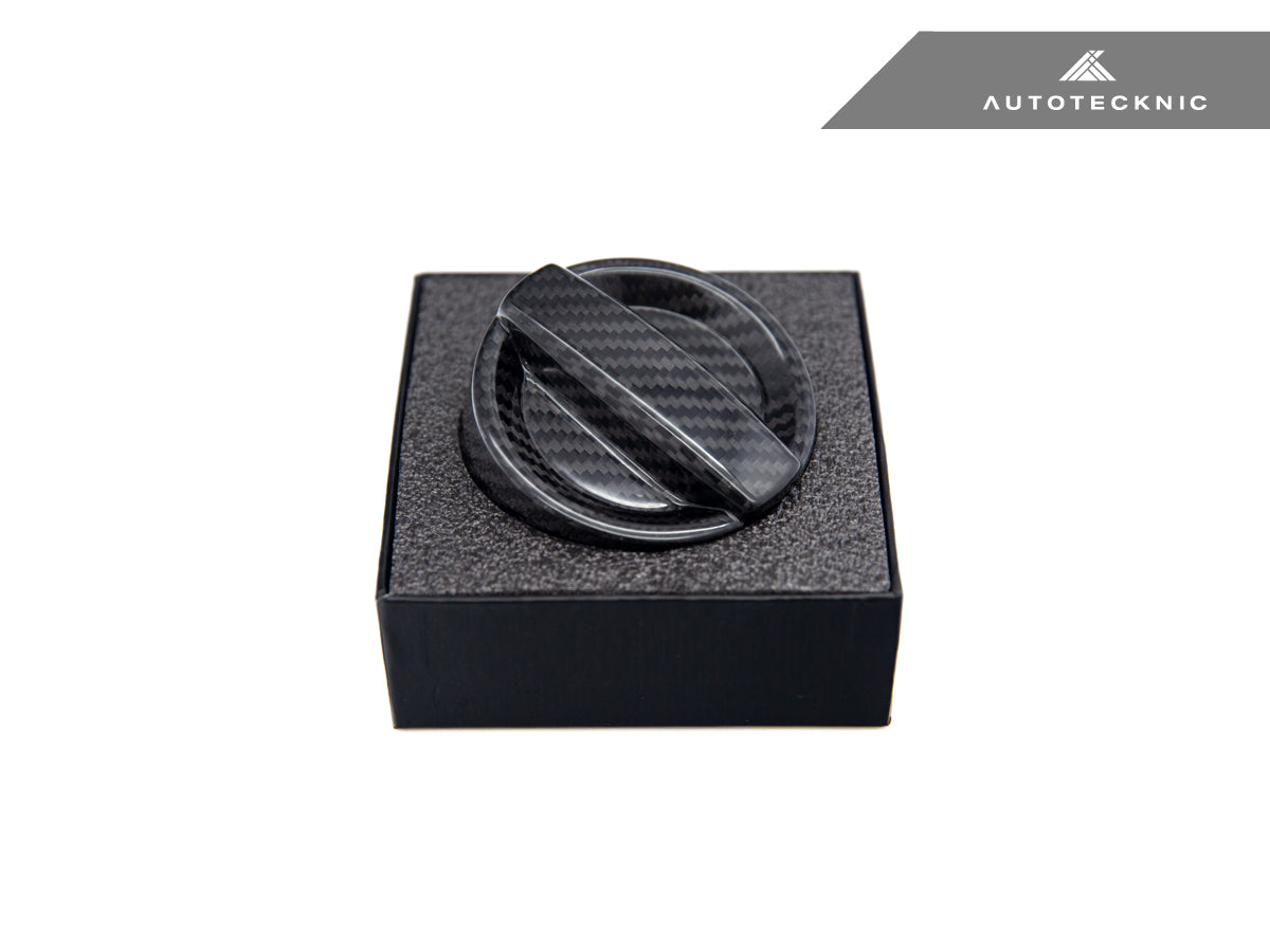 AutoTecknic Dry Carbon Competition Oil Cap Cover - E65/ E66 7-Series