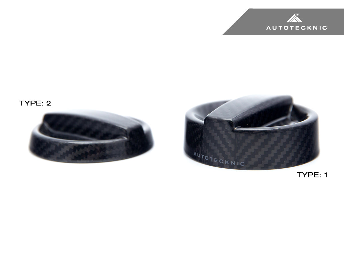 AutoTecknic Dry Carbon Competition Oil Cap Cover - BMW G30 5-Series
