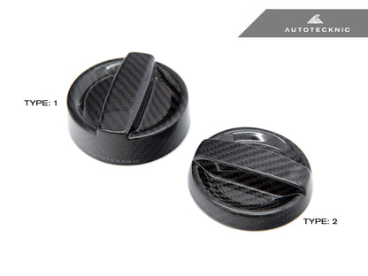 AutoTecknic Dry Carbon Competition Oil Cap Cover - BMW F06/ F12/ F13 M6