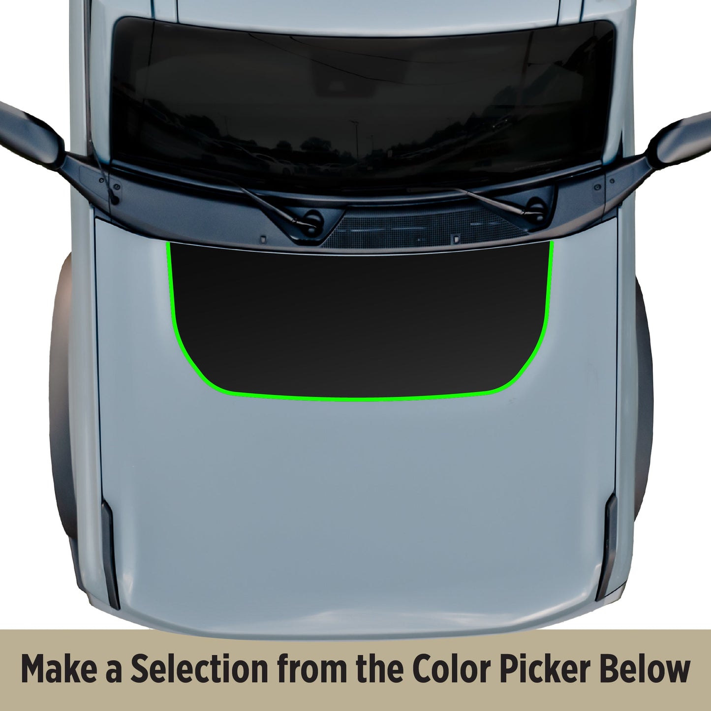 Hood Graphic for Ford Bronco