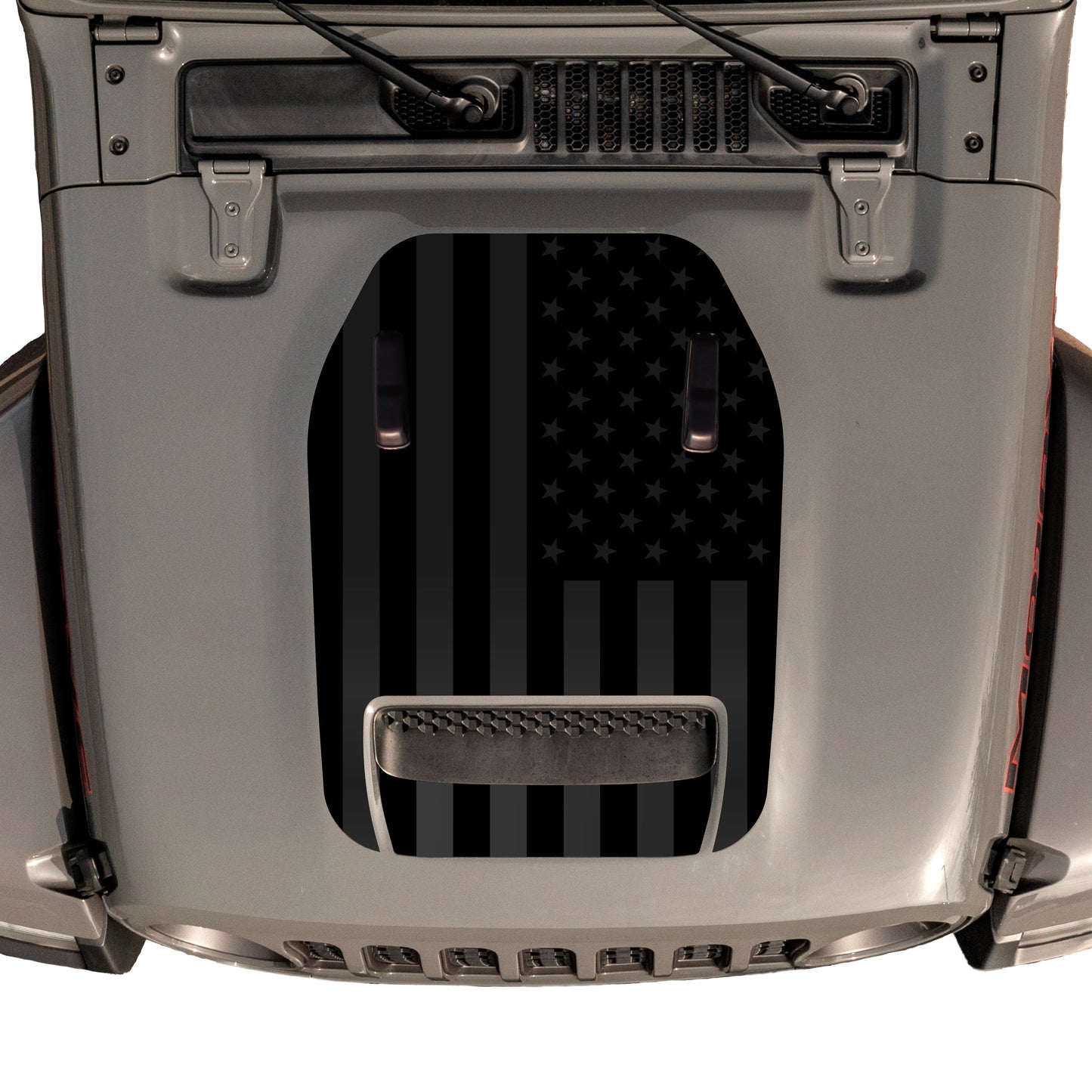 Hood Graphic for Gladiator MOJAVE | Black Flag