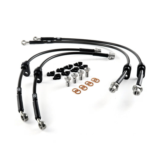 HEL Braided Brake Lines for Nissan 350Z 3.5 Non-Brembo (2002-2009)